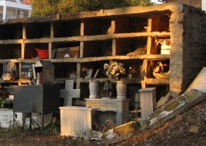 Boxes close up